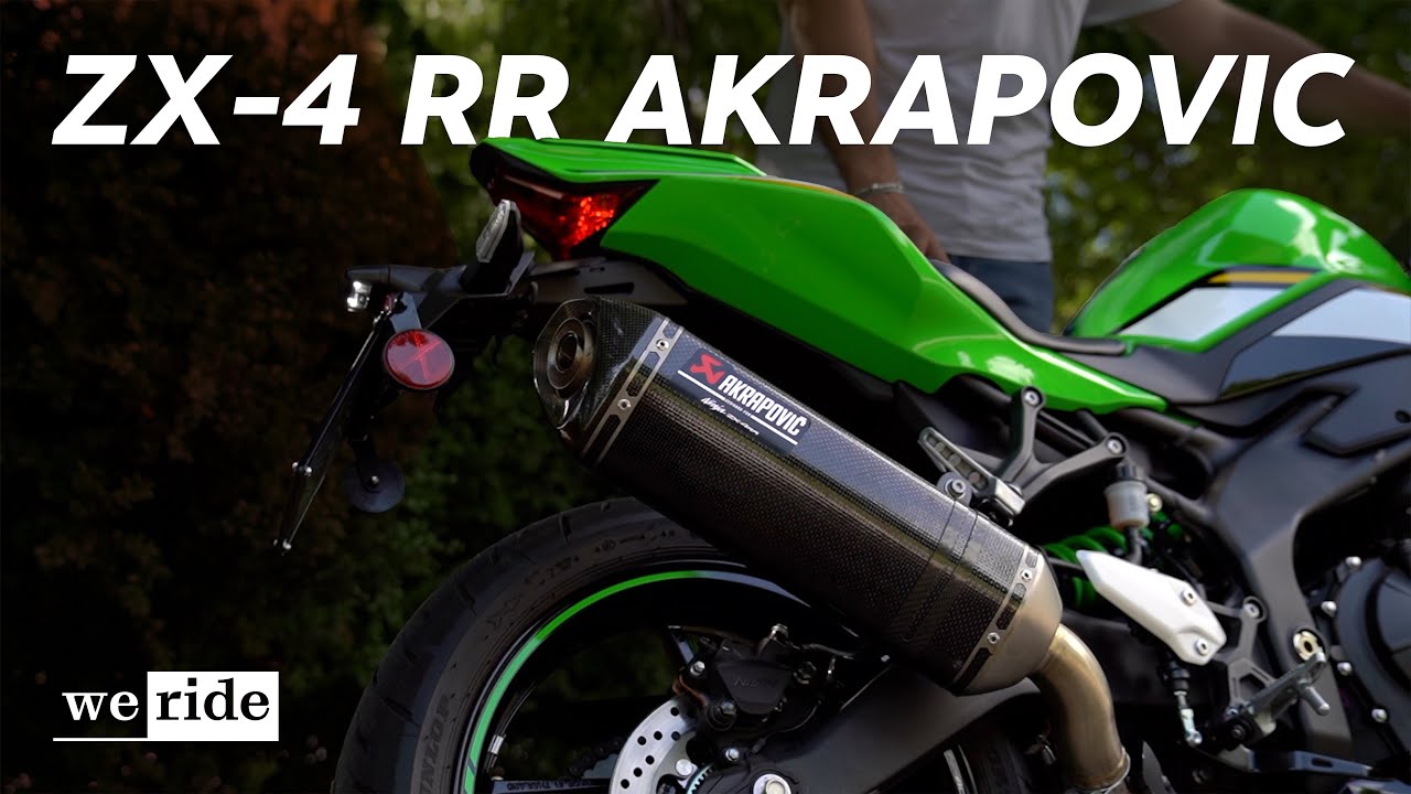 Kawasaki ZX-4 RR Ninja 2025 | Pure Sound 🔊 - YouTube