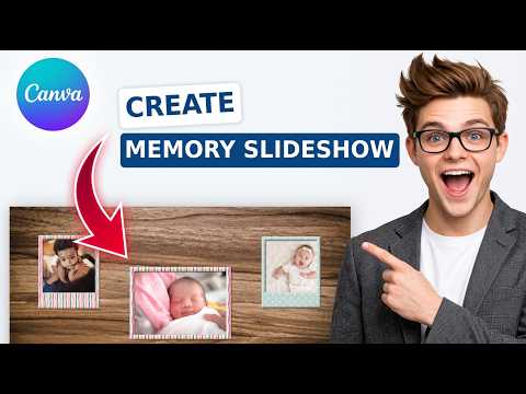 How to Create Memory Photo Slideshow Effect in Canva [2026] [Easiest Way]