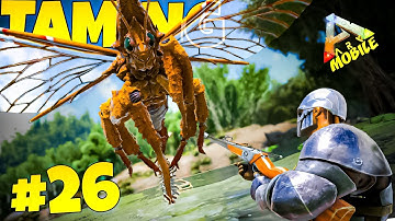 High-Level Rhyniognatha Tamed! 😱🔥 | ARK Ultimate Mobile Edition | Hindi Gameplay Ep 26