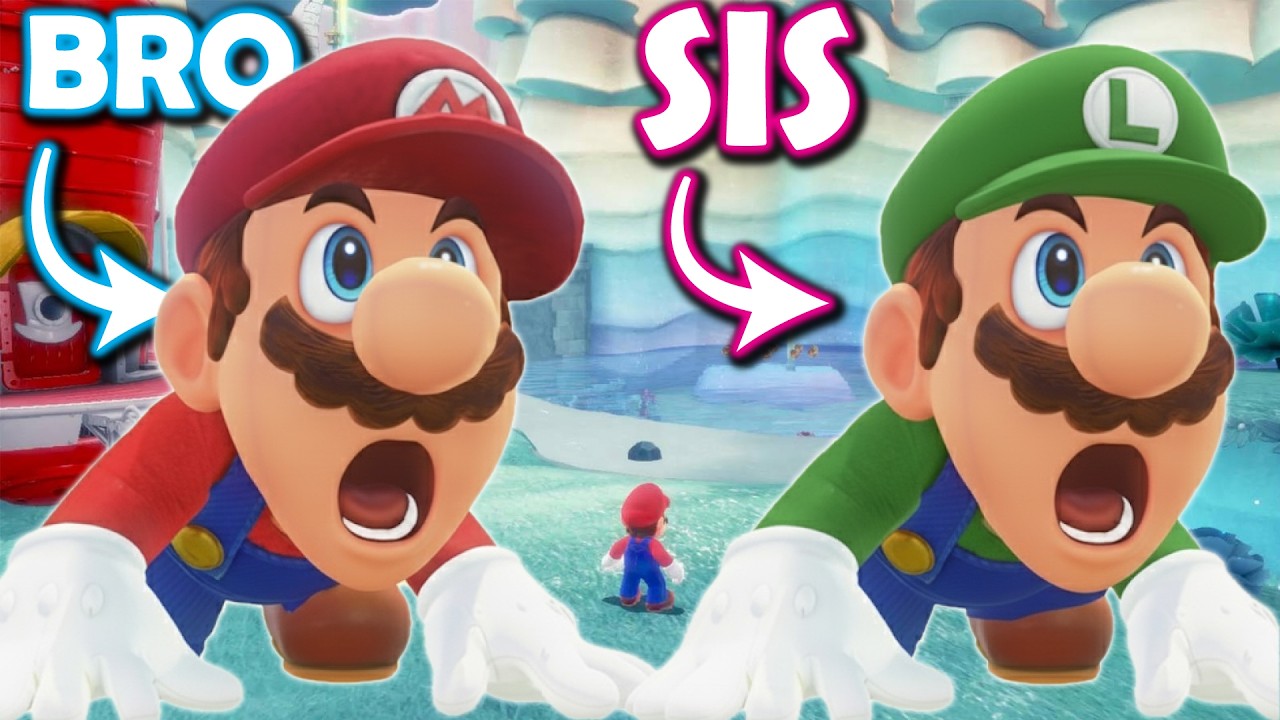 ゼルダの伝説 & Super Mario Odyssey 2-Player Super Mario Odyssey! (Her first playthrough: Sand Kingdom