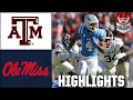 Texas am aggies vs ole miss rebels  full game highlights