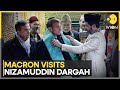 French President Macron enjoys Qawwali at Nizamuddin Dargah, Delhi