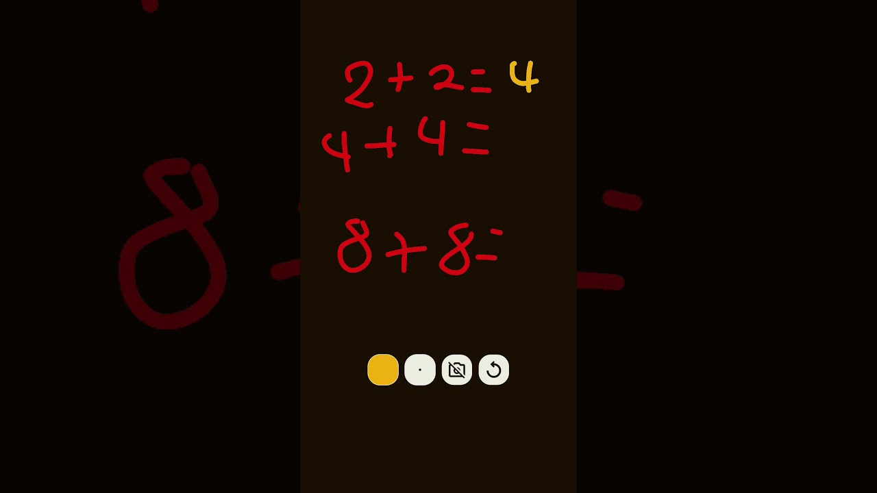 8+8= ? - YouTube