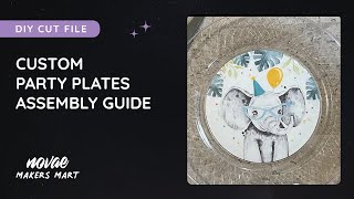 DIY How To Make Custom Party Plates | DIY Custom Plastic Plates