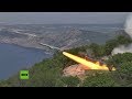 Fragata rusa neutraliza un misil durante un ejercicio en el mar Negro