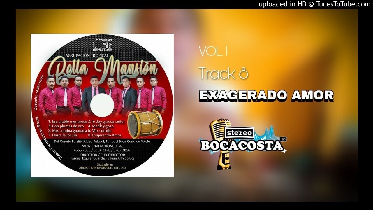 Bella Mansión - Exagerado Amor (Audio Oficial)