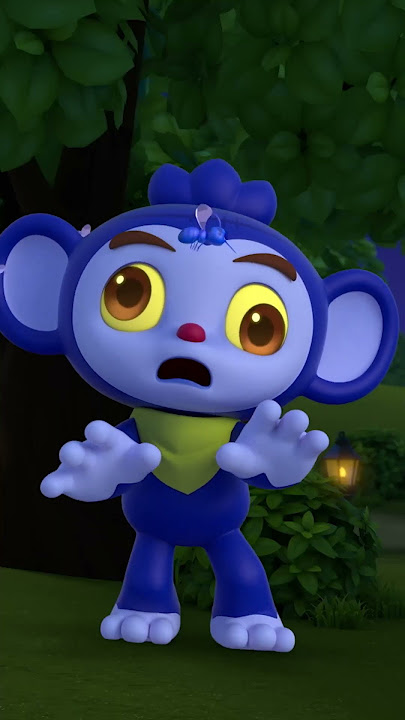 👀 Boom! Boom! Boom! Zombie Mosquito in the Dark! 🦟 👻 #Hogi #shorts