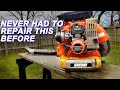 This Fix For A Vintage Echo Blower Doesn't Go Quite To Plan