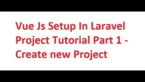 Step 1-Create New Laravel Project