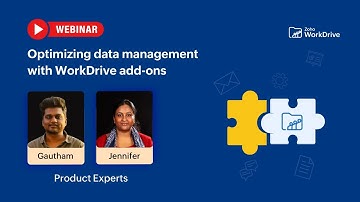 Optimizing data management with WorkDrive add-ons