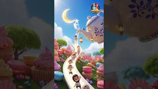 cute muslim kids cartoon - learning 99 names of allah #cute #shorts horts #muslimkids