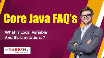 What is Local variable and it
