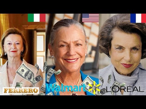 Vidéo: Quelles Femmes Sont Les Plus Riches Du Monde