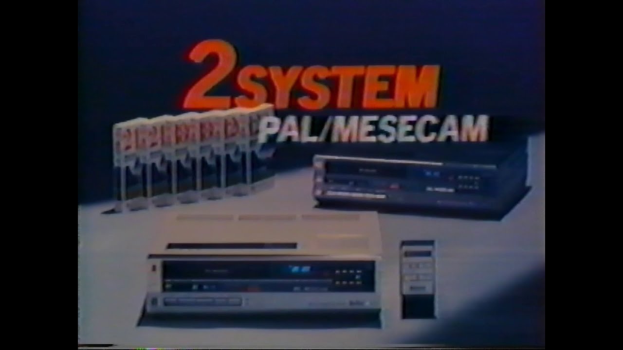 National Nv380 VCR Commercial (80s) YouTube