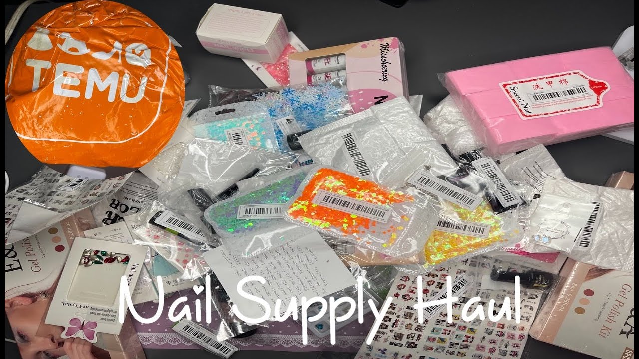 Cheap Nail Supply Haul Nail Art Gel Polish and More YouTube