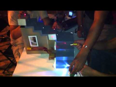 Maqueta inteligente con luces automáticas - YouTube