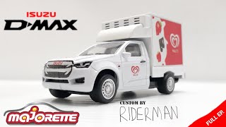 Custom 1:61 ISUZU D-MAX Wall's Ice Cream cargo (รถขนไอศครีมวอล) FULL EP.
