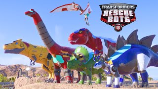 Transformers Rescue Bots Battle - Optimus Prime, Bumble Bee, Heatwave, Chase, Blades and Boulder screenshot 4