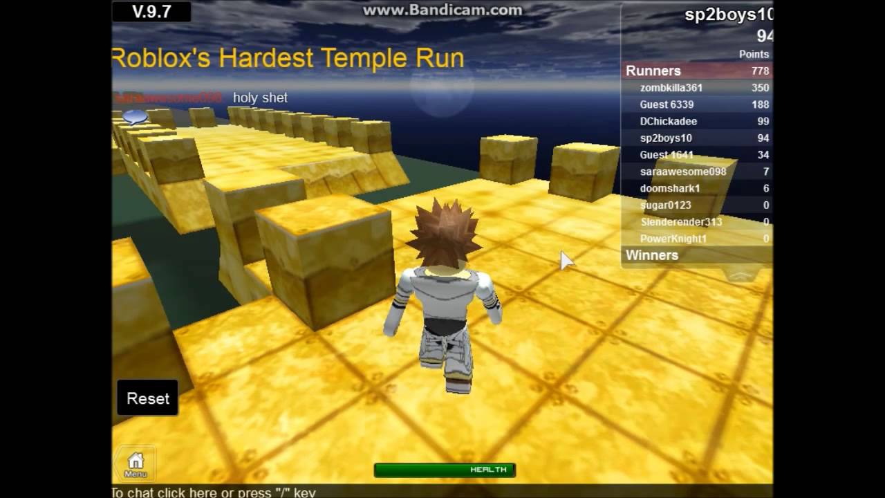 Roblox Hardest Temple Run Double Video Videos Gamesgrabr - videos matching temple run in roblox revolvy
