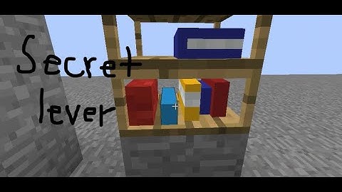 Secret Lever - LittleTiles Mod | Minecraft