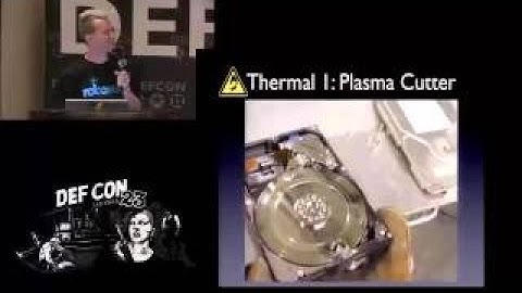 DEF CON 23 Zoz And Thats How I Lost My Other Eye.Explorations in Data Destruction (Fixed)