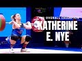 2019 Pattaya IWF 71kg Women's top 3 clean and jerk battle - Katherine and Mattie