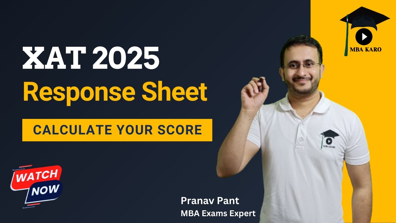 XAT 2025 Response Sheet Out | Answers to All Questions, Score ...