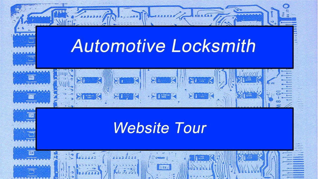 Automotive Locksmith site Tourimmobilizer photos and librarian