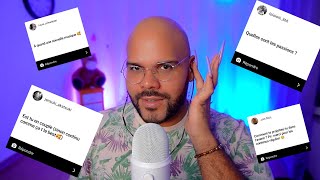 ASMR JE REPONDS A TOUTE VOS QUESTIONS 💬( MEME LES PLUS SECRETES  ⛔)