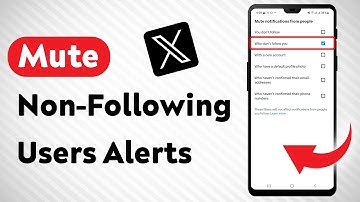 How To Mute Notifications From People That Don