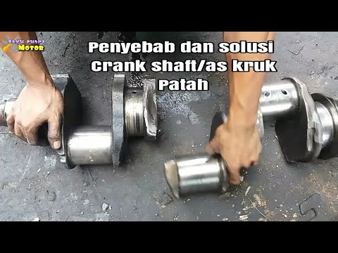 PENYEBAB CRANK SHAFT/AS KRUK PATAH NISSAN DIESELV8#bayuputramotor