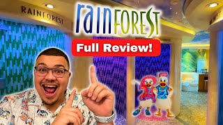 Disney cruise Rainforest Room Full Review!