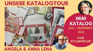 Katalogtour Stampin' Up! - Minikatalog Juli - Dezember 2022 - Unsere Bastelideen & Tipps -