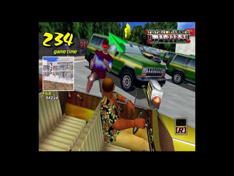 Crazy Taxi 14 Original Arcade Gus 91 518 51 184 Customers