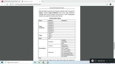 Membuat tampilam main menu pada Aplikasi Delphi 7