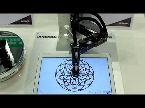 로봇 모터(ROBOT MOTOR) 다이나믹셀 X 예제 No.1 [DYNAMIXEL X - SCARA Drawing Circles]