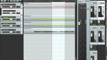 REAPER DAW Submix How-To