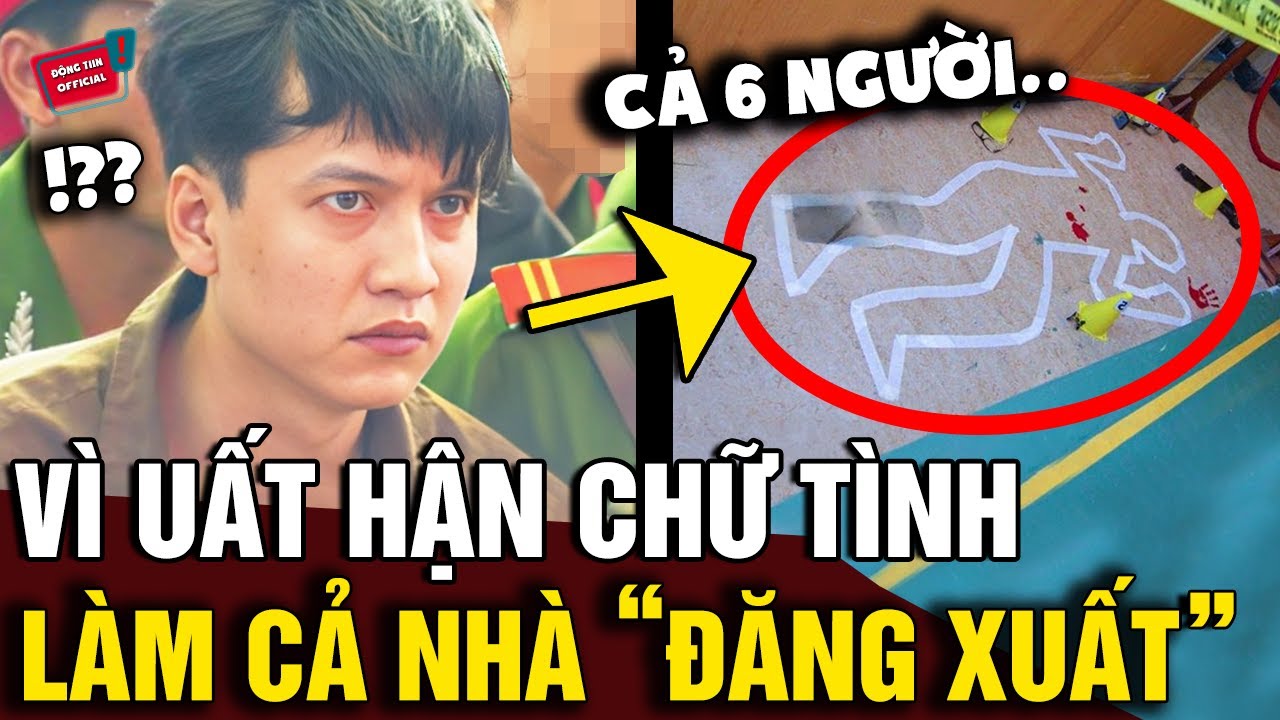 Làm đăng xuất hết 'GIA ĐÌNH BẠN GÁI CŨ' vì hận tình, tên sát thủ gây nên vụ án CHẤN ĐỘNG | Động Tiin