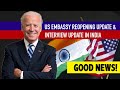 &quot;Exciting News: US Embassy Reopening Update and Exclusive Interview in India 🇮🇳🇺🇸&quot;