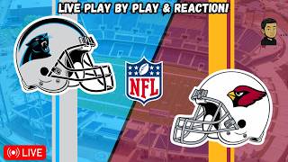 Carolina Panthers vs Arizona Cardinals | NFL Livestream Live Radio Broadcast