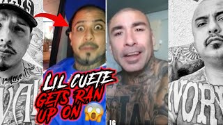 Washed Up Rapper 🤡 Lil Cuete Gets Pressed By His Own Hood 'He Never Put In Work' / Gets Ran Up On