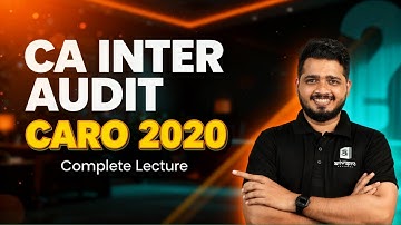 CA Inter  Students CONFUSE This in CARO 2020!  | Arivupro