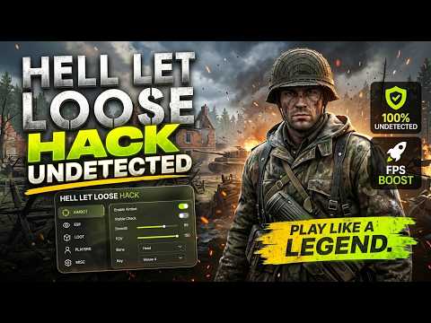 BEST Hell Let Loose MultiHack 2026 / AutoAim + Wallhack + NoRecoil / PC