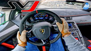 Lamborghini Aventador SVJ (770hp) | V12 POV Drive🔥| by Automann in 4K