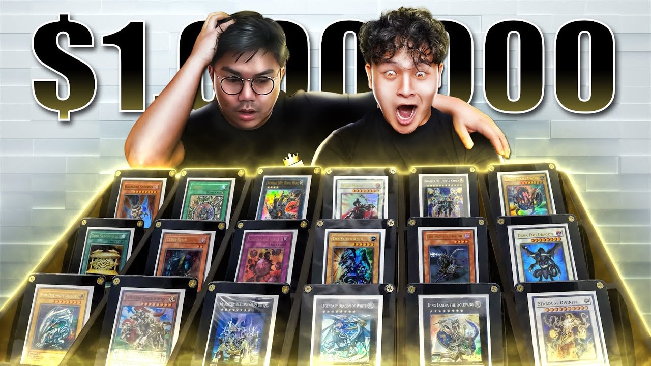 We FOUND a $1,000,000+ Yu-Gi-Oh! Card Collection - Most Valuable Cards ...