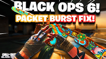 Black ops 6 - How to Fix Packet Burst And Stutters
