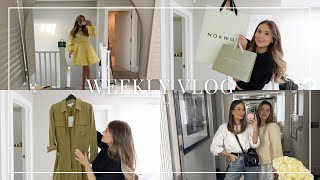 SPRING SHOPPING AT REISS, SELFRIDGES, ZIMMERMAN & MORE | VLOG | NADIA ANYA