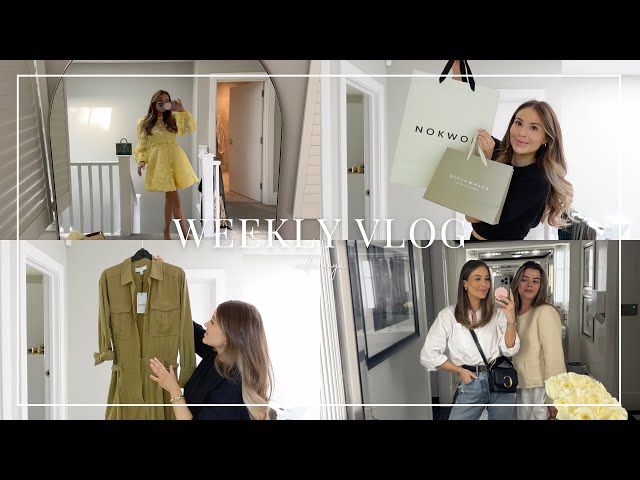 SPRING SHOPPING AT REISS, SELFRIDGES, ZIMMERMAN & MORE | VLOG | NADIA ANYA class=