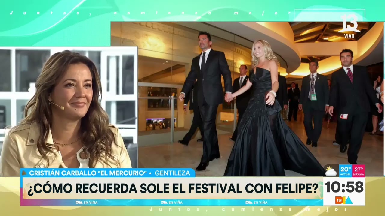 Soledad Onetto recuerda su paso por la Quinta Vergara y habla de Felipe Camiroaga y los look que usó