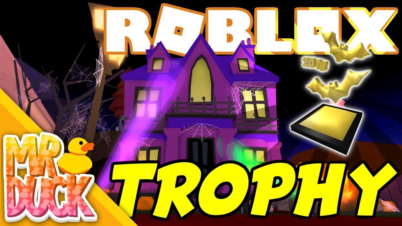 Roblox Meepcity The Haunted House Is Here New Halloween Trophy